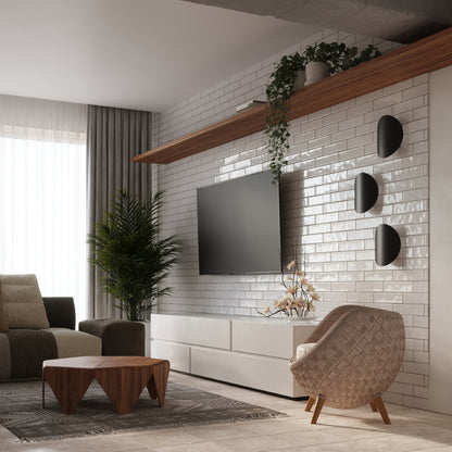 SENSES wandlamp in zwart