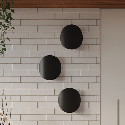 SENSES wandlamp in zwart