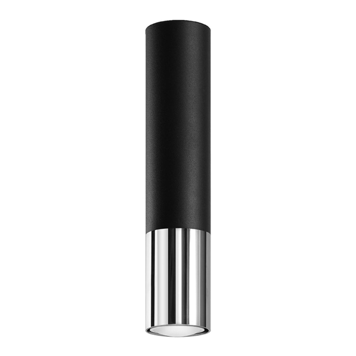 LOOPEZ plafondlamp zwart met chroom