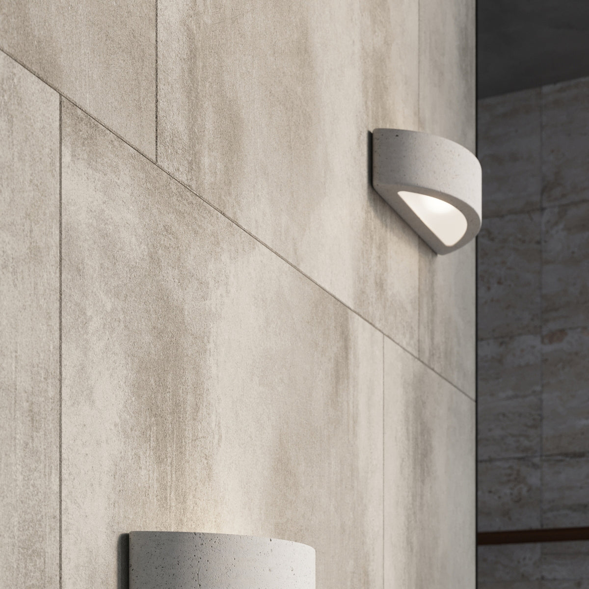 ATENA wandlamp beton