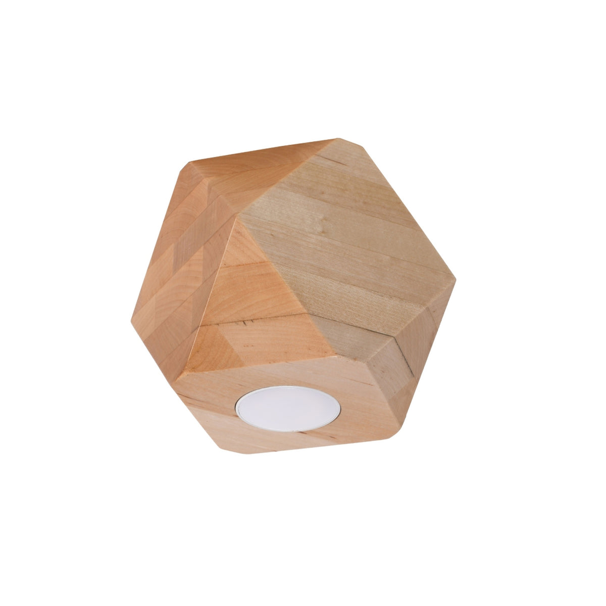 WOODY 1 plafondlamp natuurlijk hout