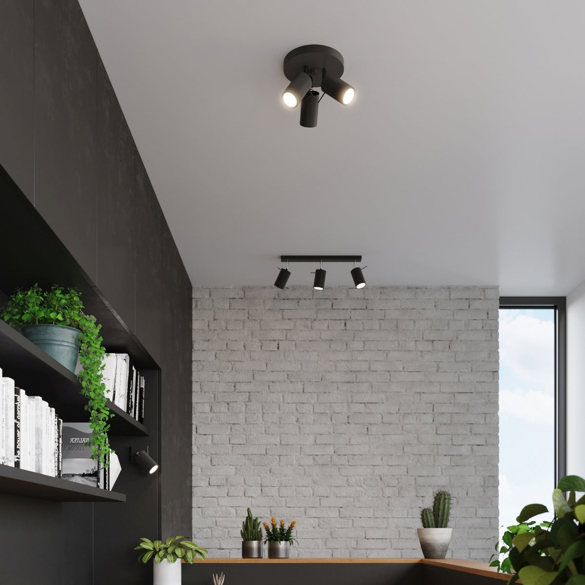 RING 3P plafondlamp