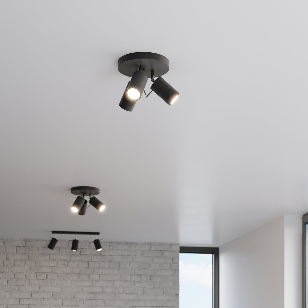 RING 3P plafondlamp