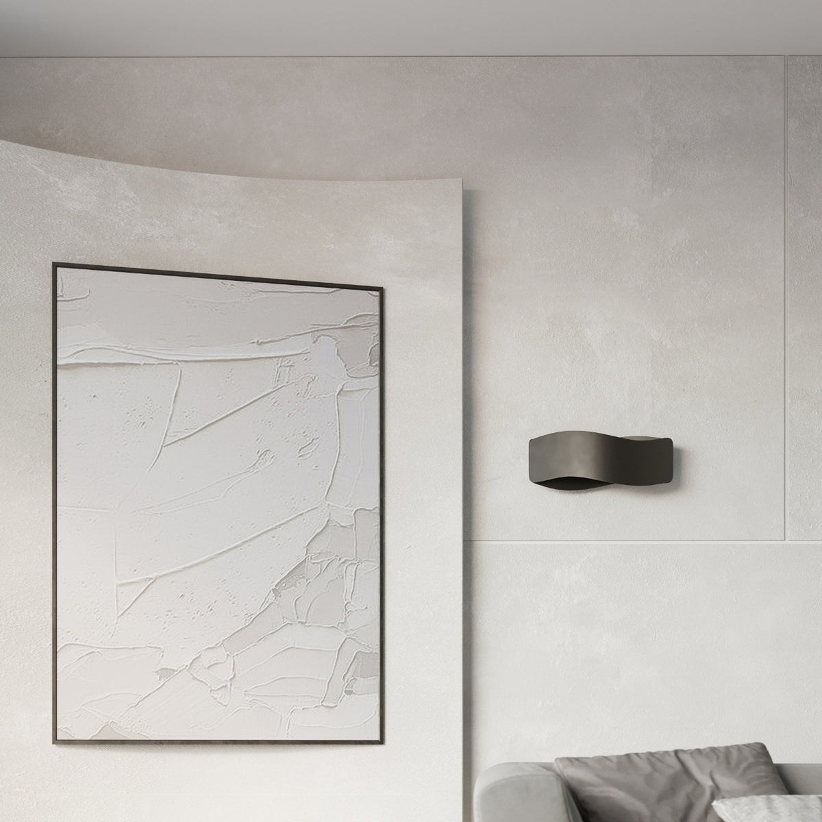 TILA 30 wandlamp in zwart