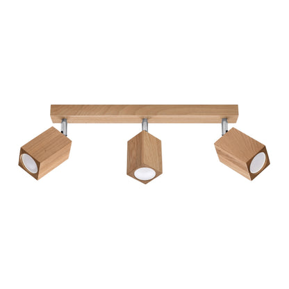 KEKE 3 plafondlamp eik