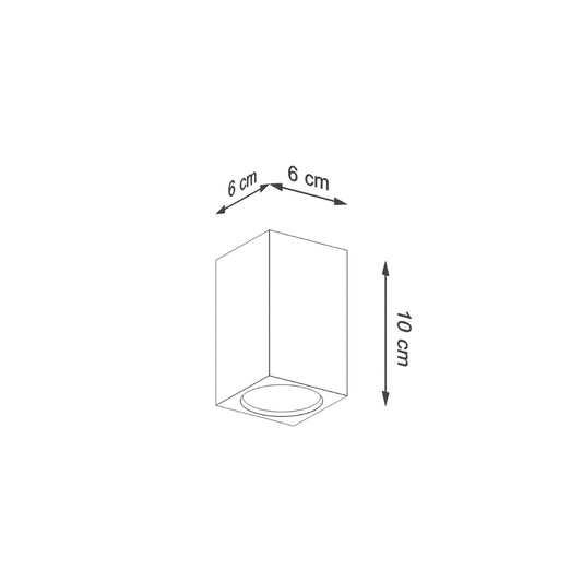 KEKE 10 plafondlamp eik