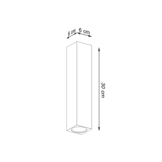 KEKE 30 plafondlamp eik