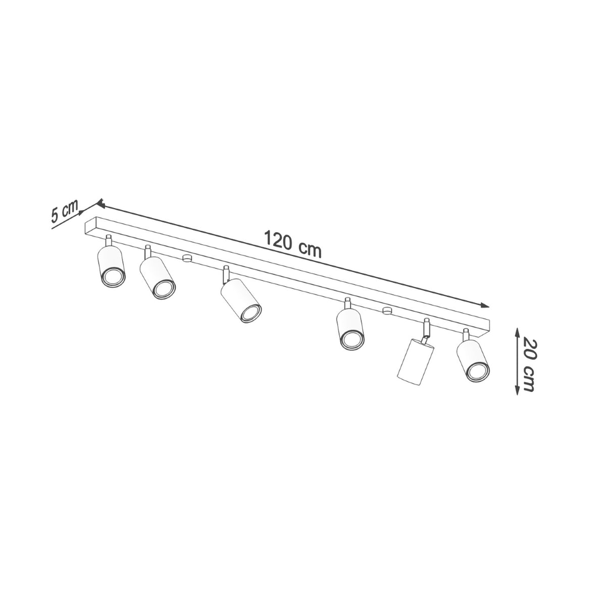 BERG 6 naturel hout