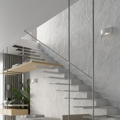VIXEN wandlamp in glanzend wit