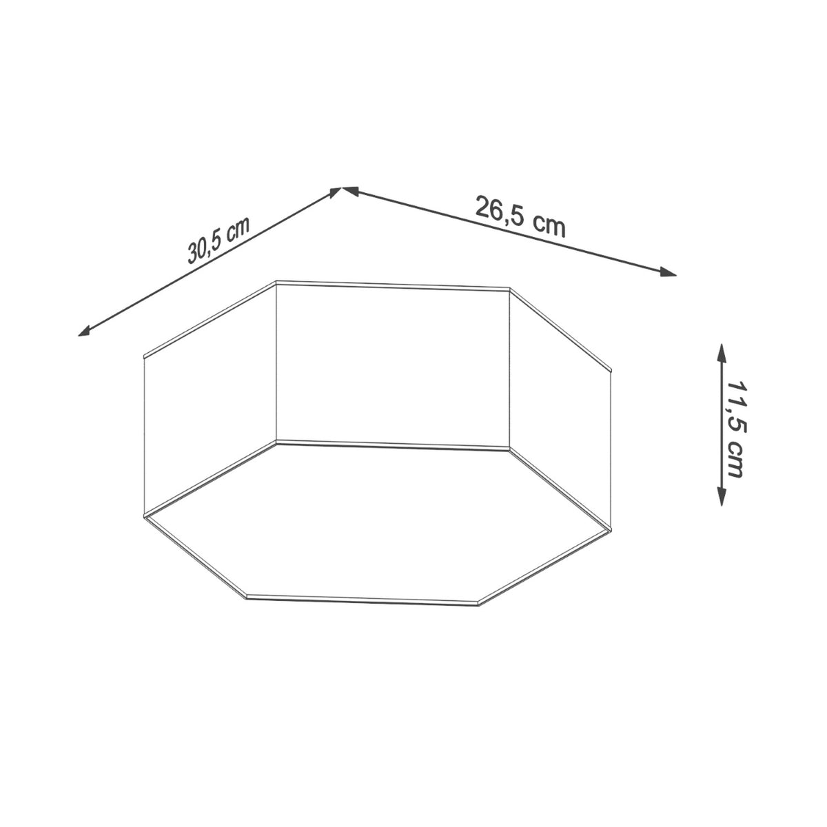 SUNDE 11 plafondlamp