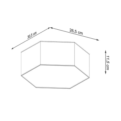 SUNDE 11 plafondlamp