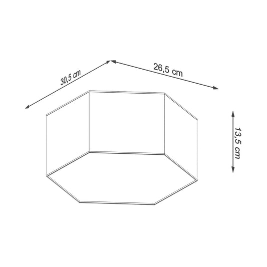 SUNDE 13 plafondlamp