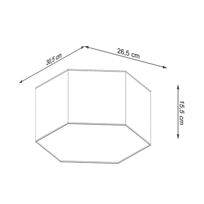 SUNDE 15 plafondlamp