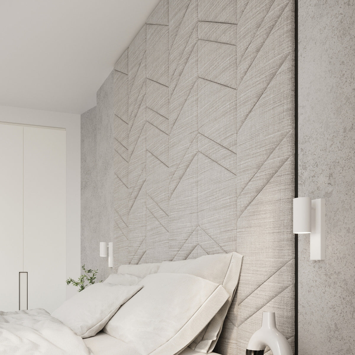 UTTI wandlamp in wit
