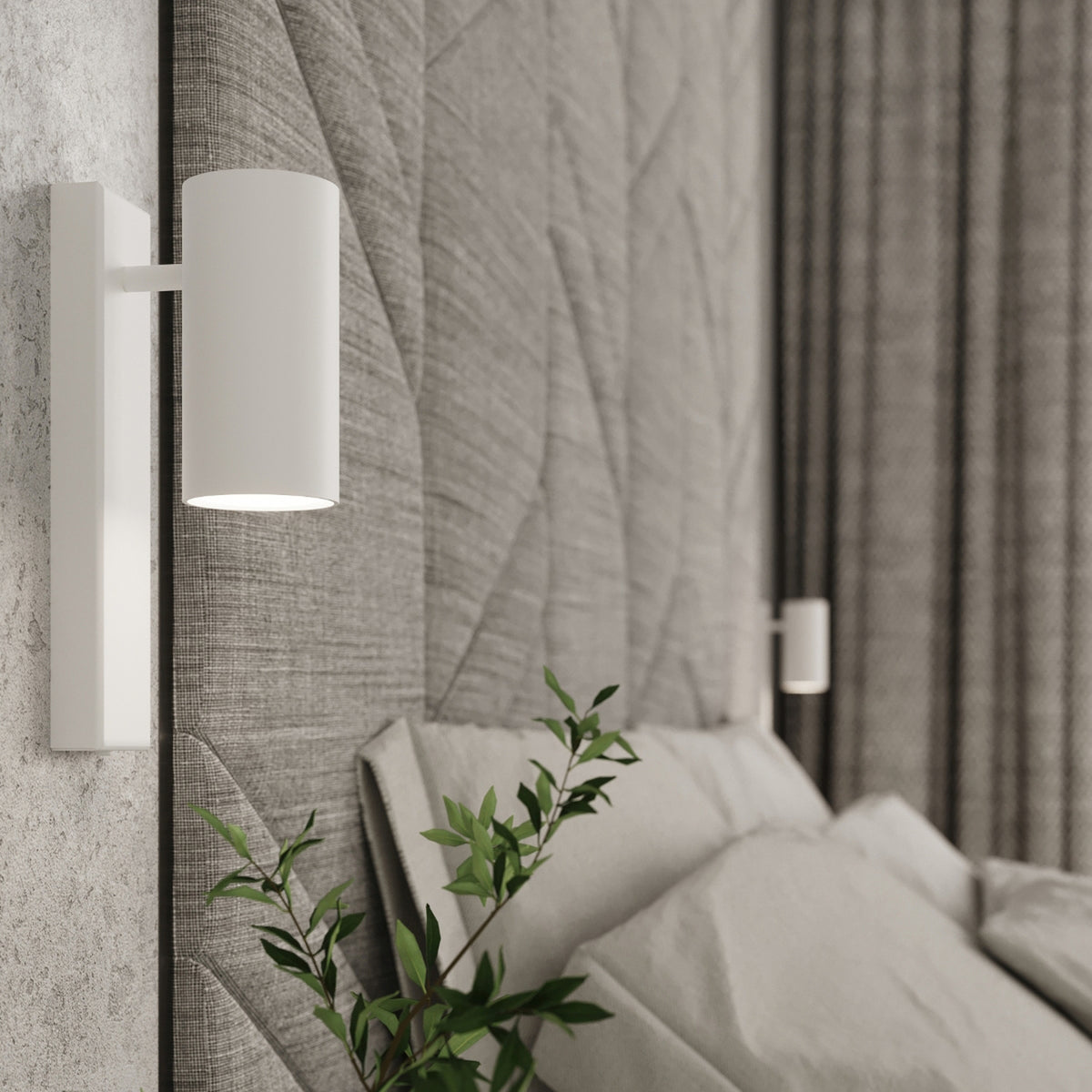 UTTI wandlamp in wit