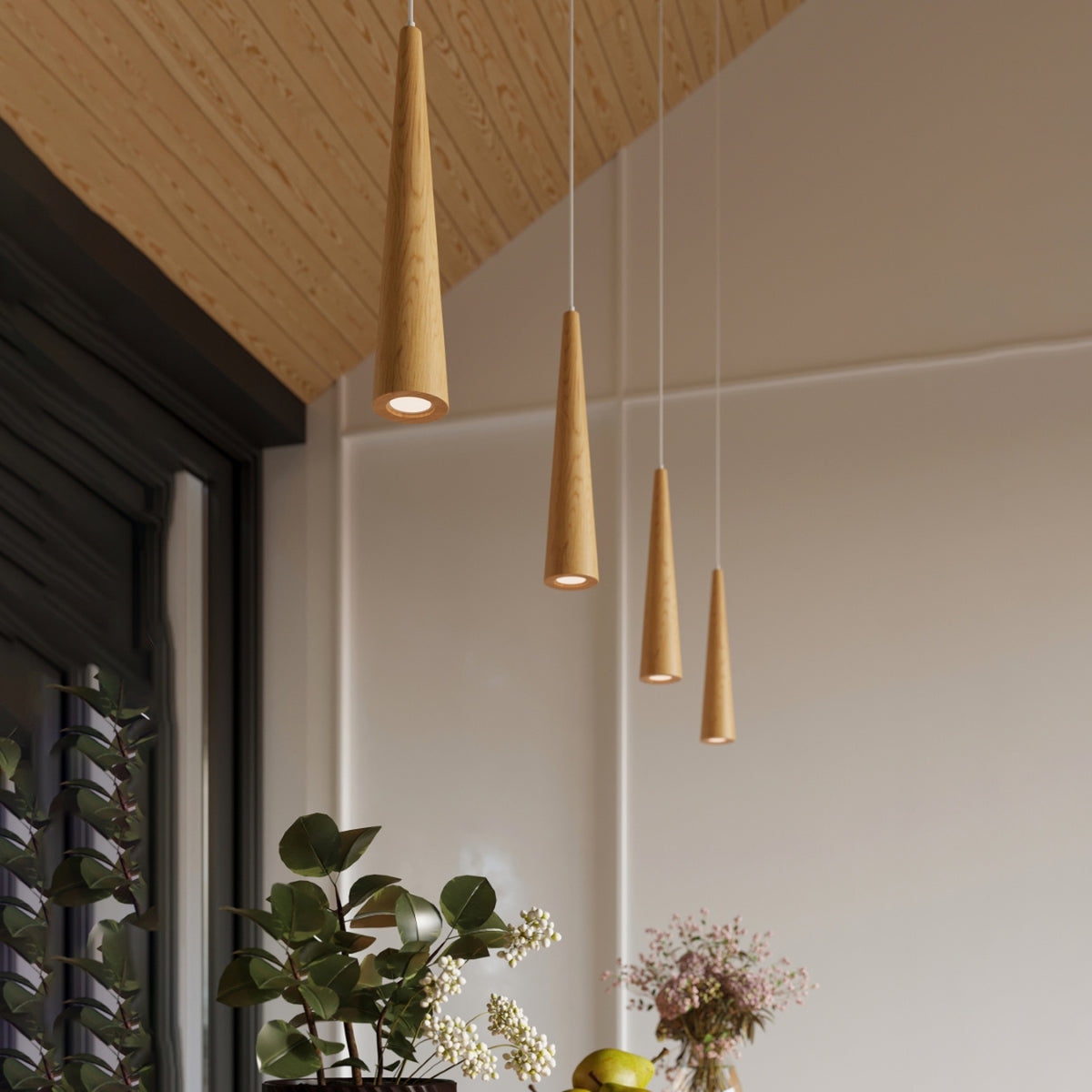 SULA 1 naturel hout