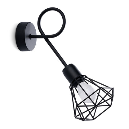 ARTEMIS 1S wandlamp zwart