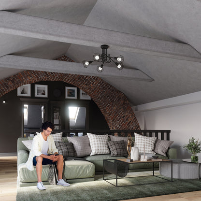 ARTEMIS 1S wandlamp zwart