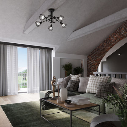 ARTEMIS 1S wandlamp zwart