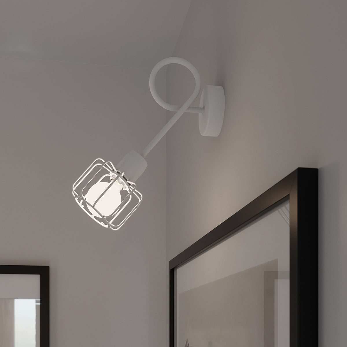 BELUCI 1 wandlamp wit