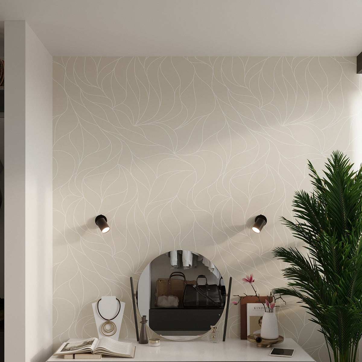 LEMMI 1 wandlamp in zwart