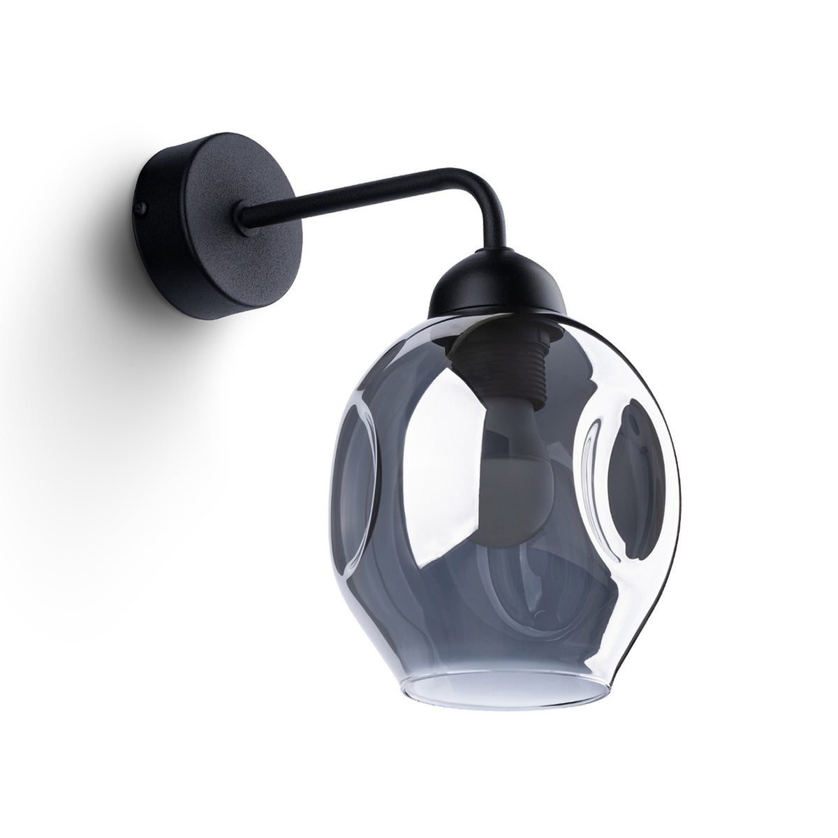 FILLAN 1 wandlamp zwart