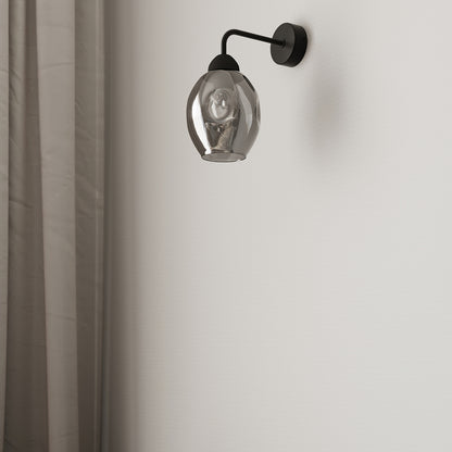 FILLAN 1 wandlamp zwart