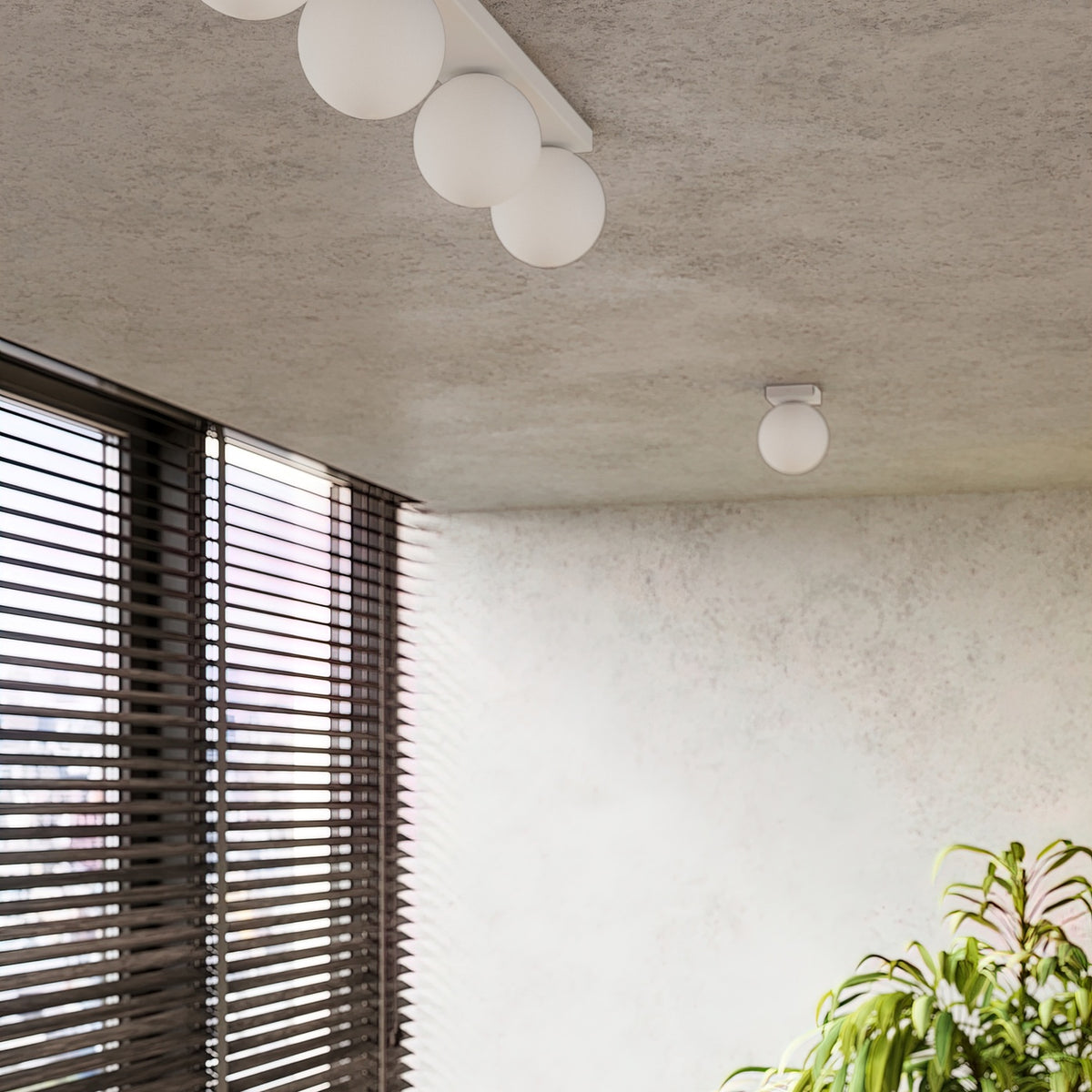 YOLI 3 plafondlamp wit