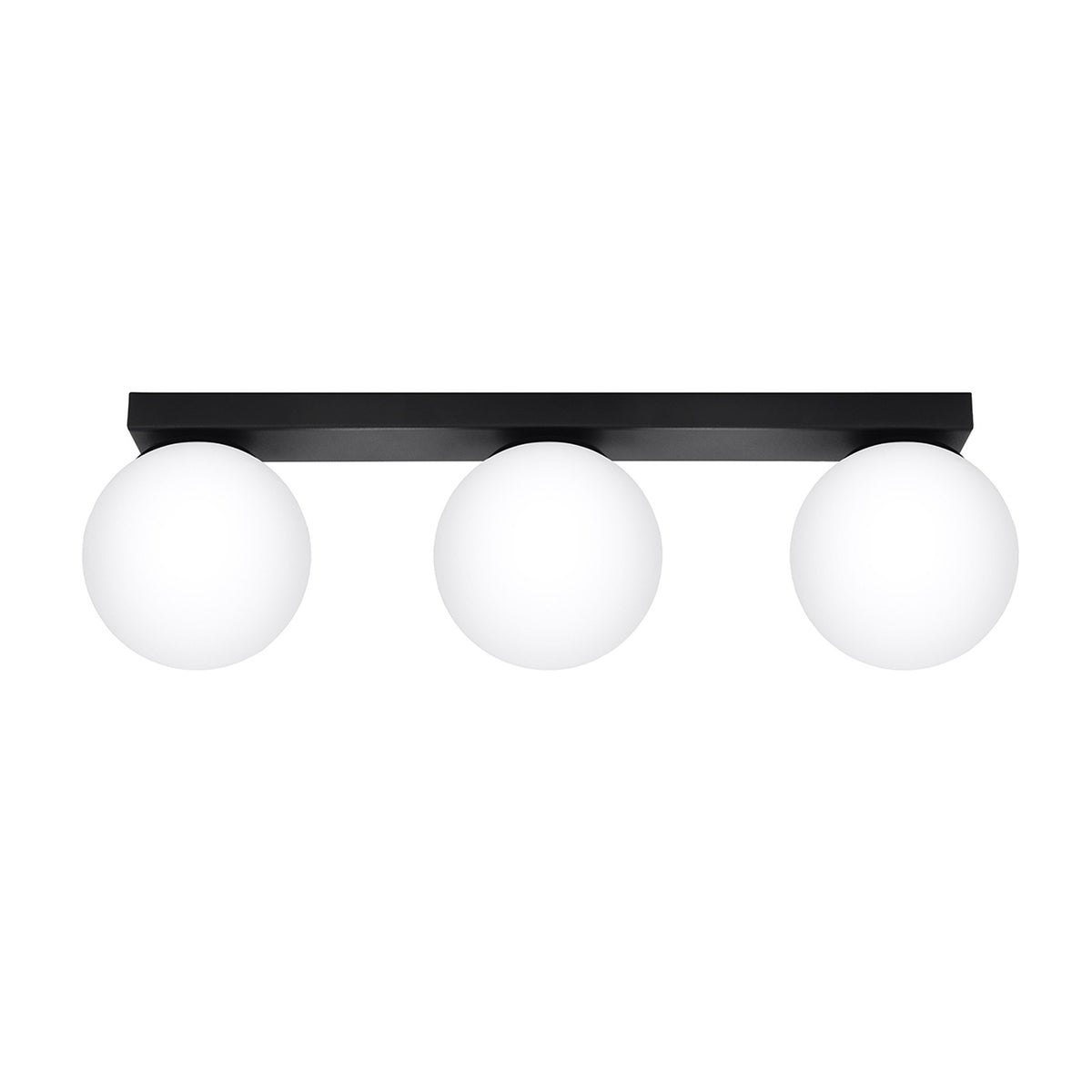 YOLI 3 plafondlamp zwart