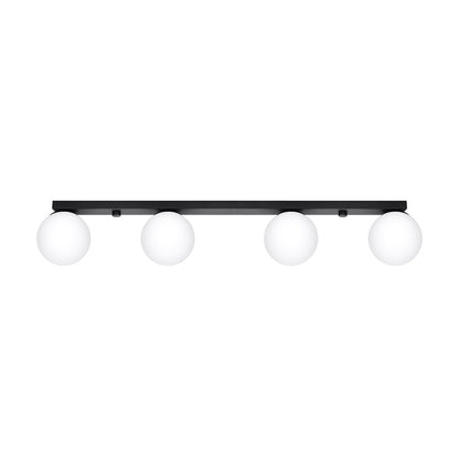 YOLI 4 plafondlamp zwart