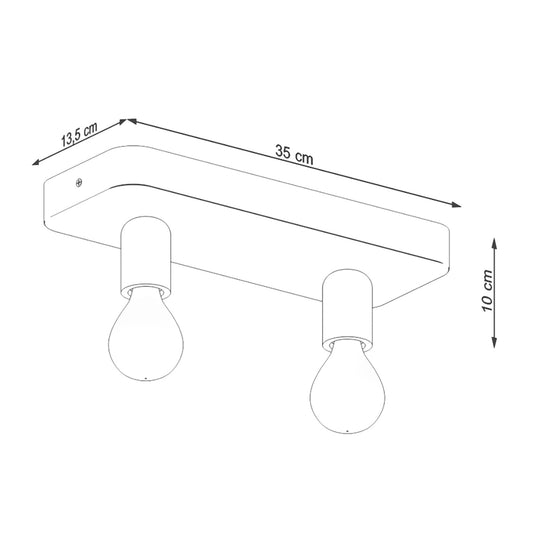 TAVO 2 plafondlamp