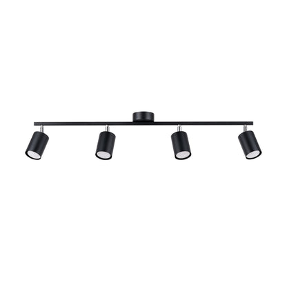 LEMMI 4L plafondlamp zwart