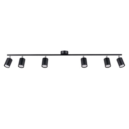 LEMMI 6L plafondlamp zwart