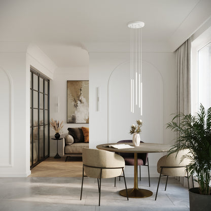 PASTELO 2 wandlamp in wit