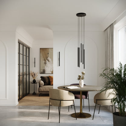 PASTELO 2 wandlamp in zwart