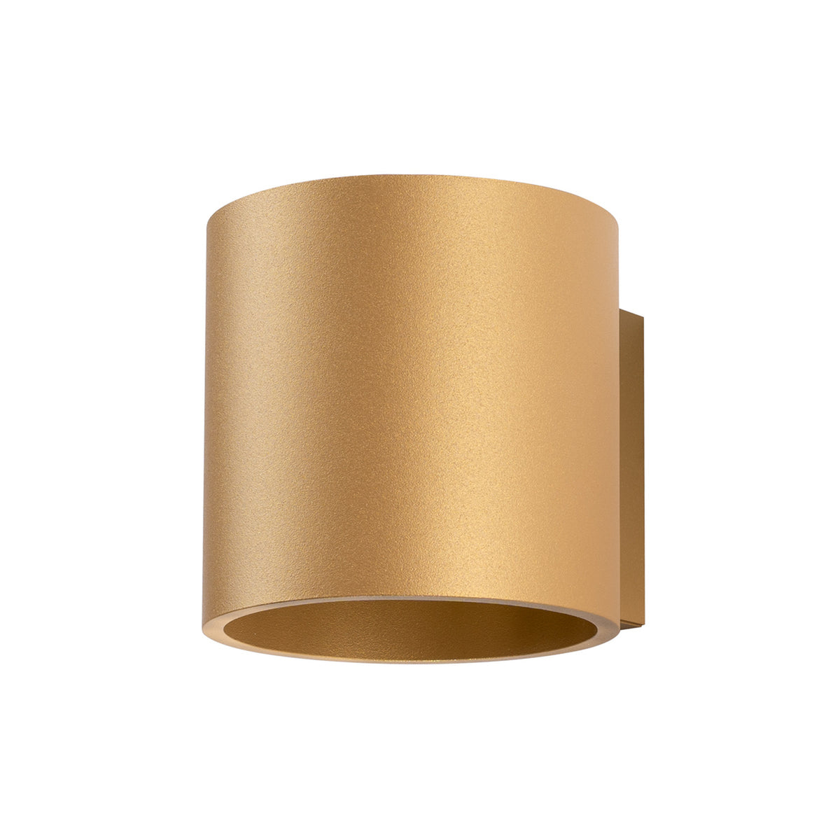 ORBIS 1 wandlamp in goud