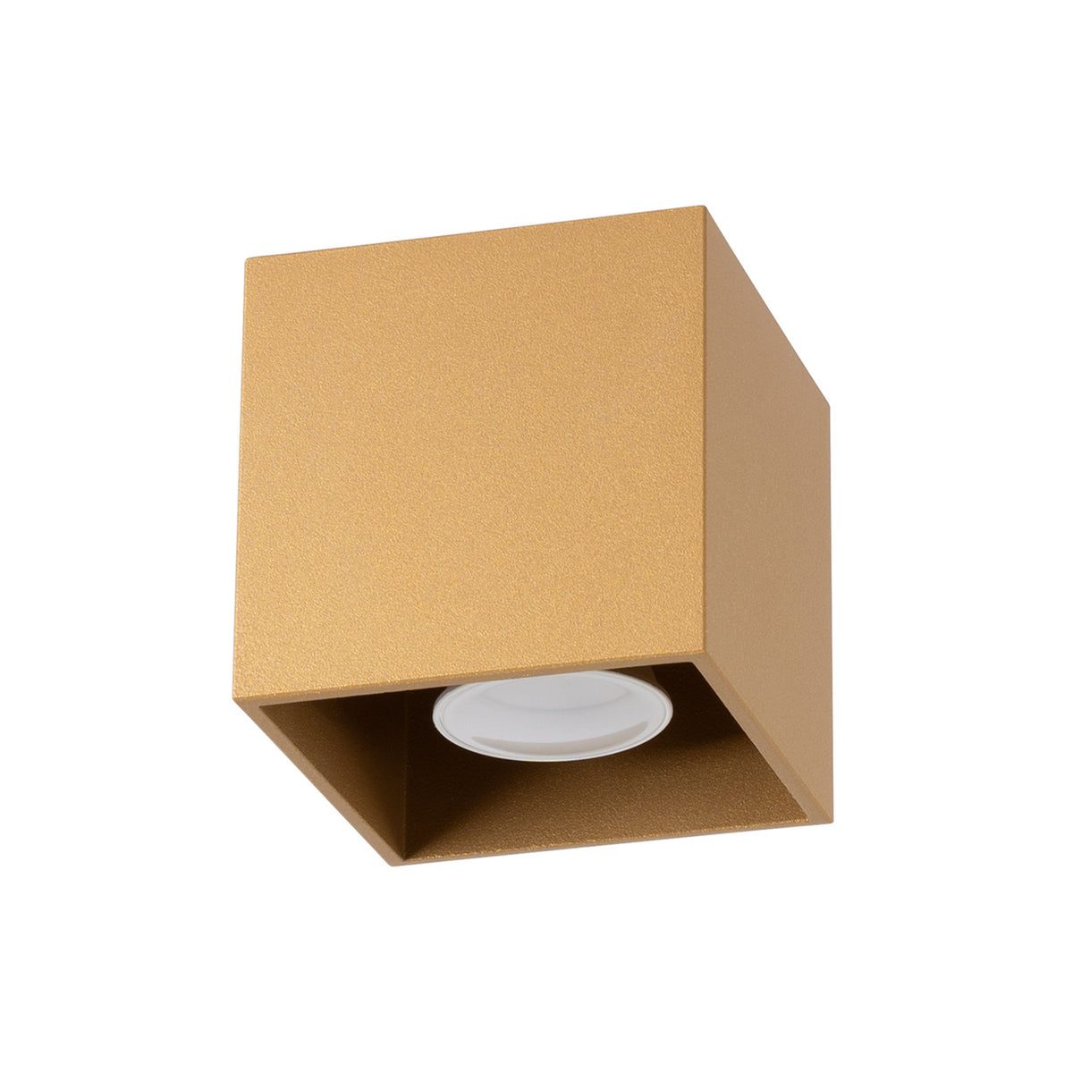 QUAD 1 plafondlamp goud