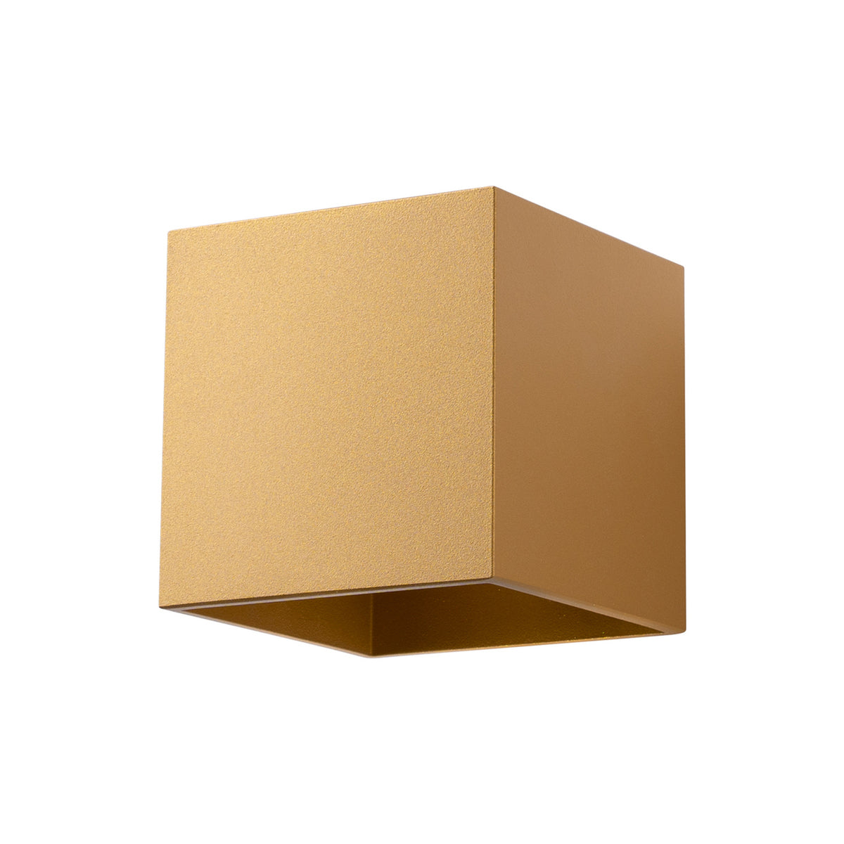 QUAD 1 wandlamp in goud