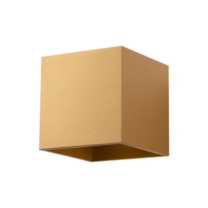 QUAD 1 wandlamp in goud