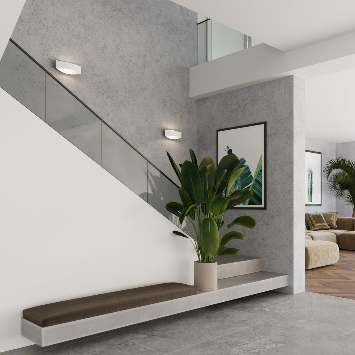 TONI wandlamp in wit