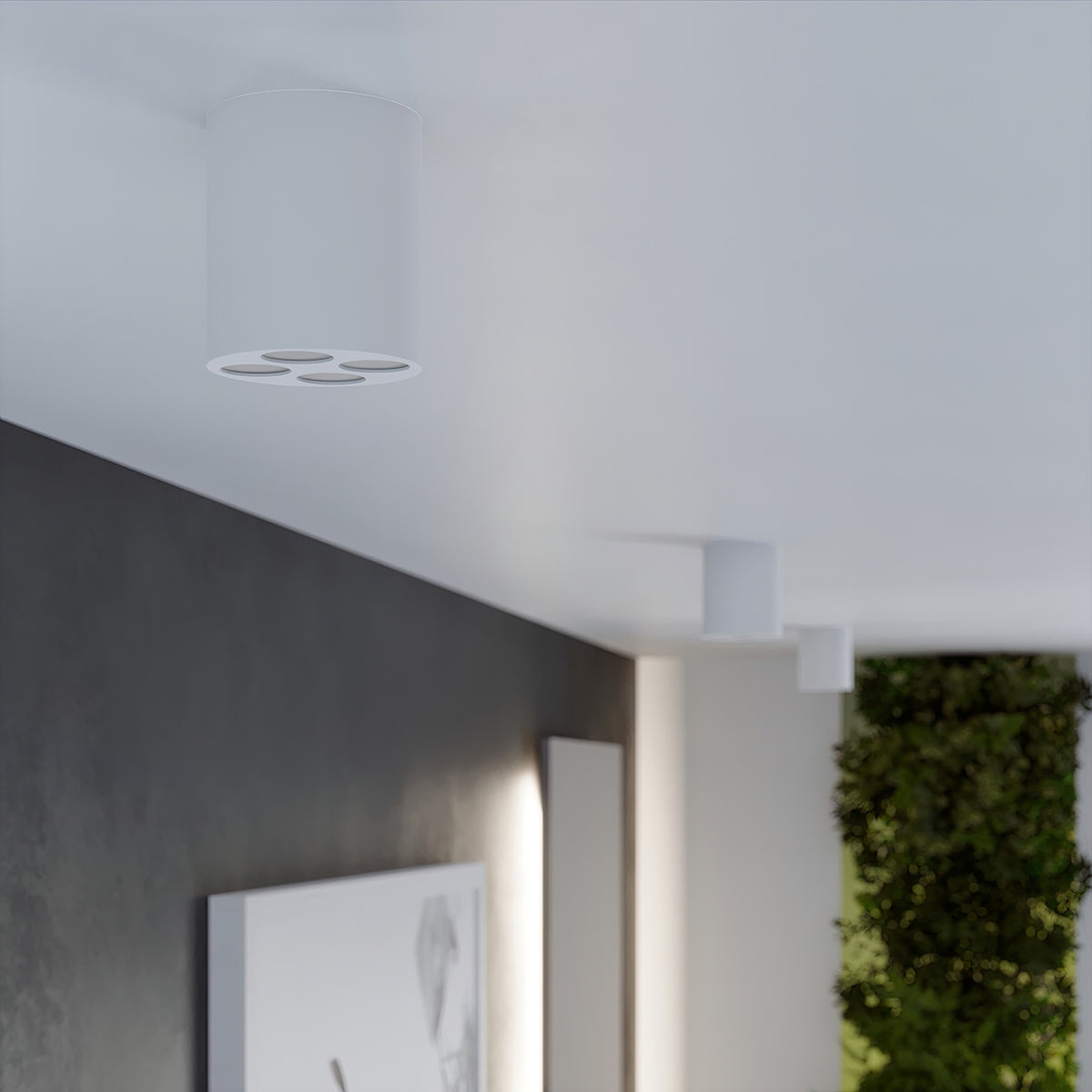 ZOE plafondlamp wit