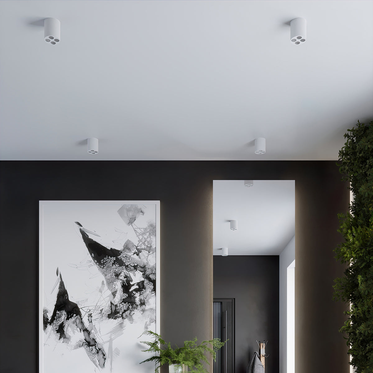 ZOE plafondlamp wit