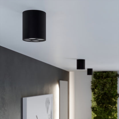 ZOE plafondlamp zwart