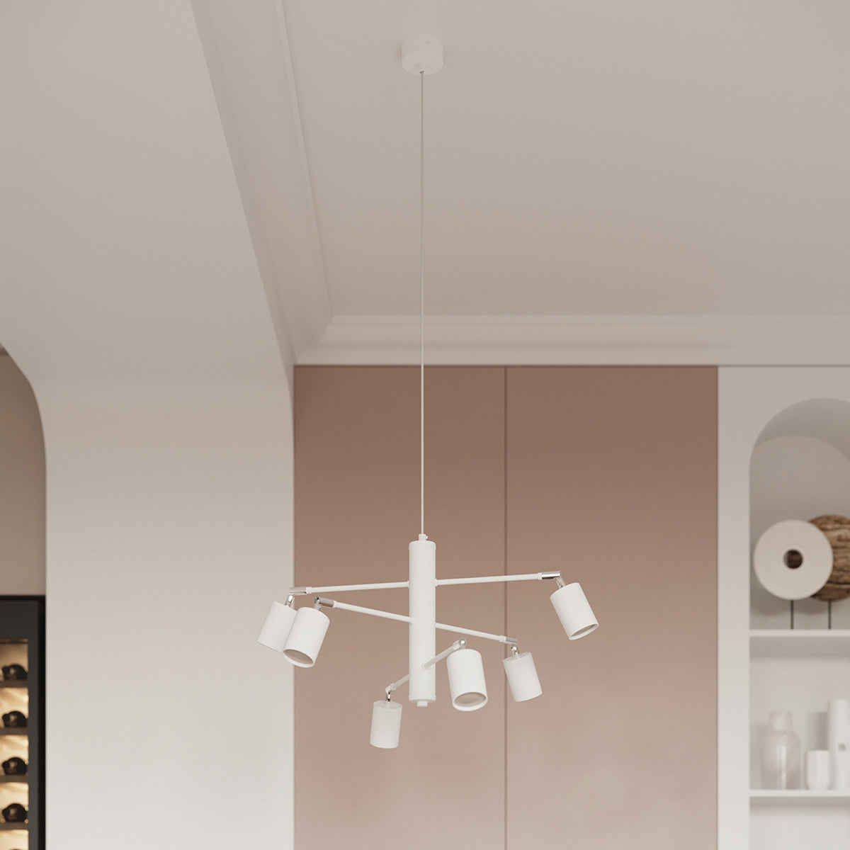 LEMMI 4L plafondlamp wit