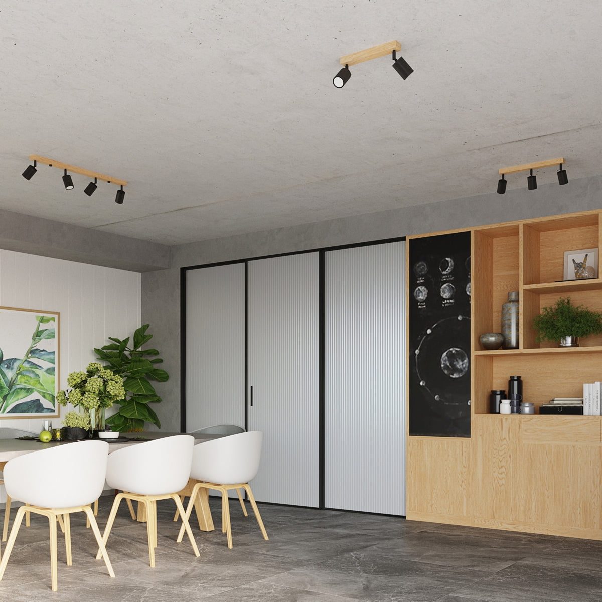 VERDO 3P plafondlamp