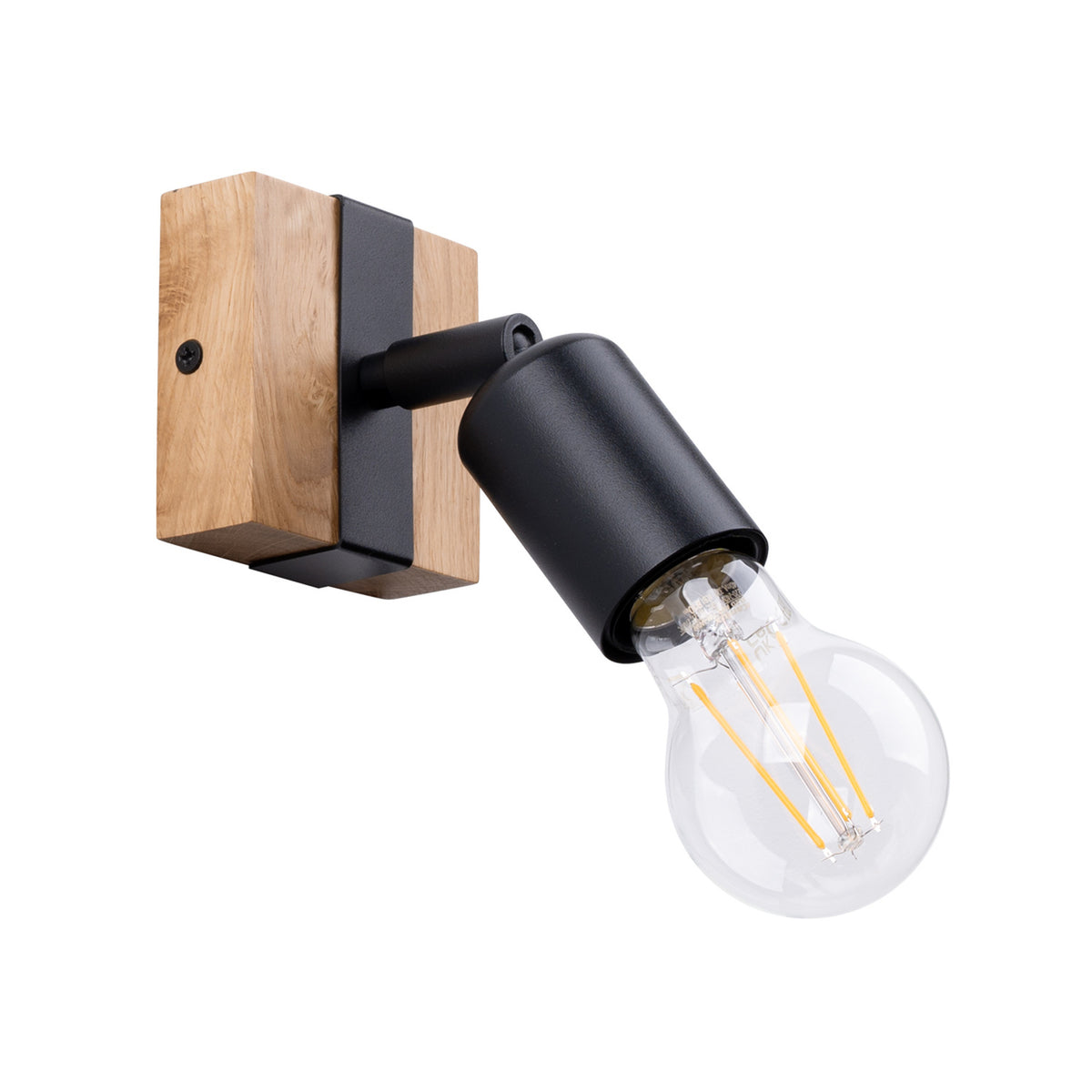 ZUCA wandlamp in zwart