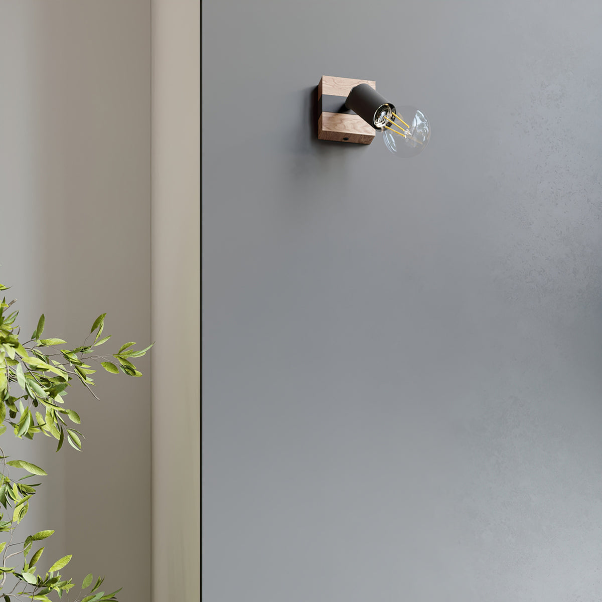 ZUCA 3 plafondlamp zwart