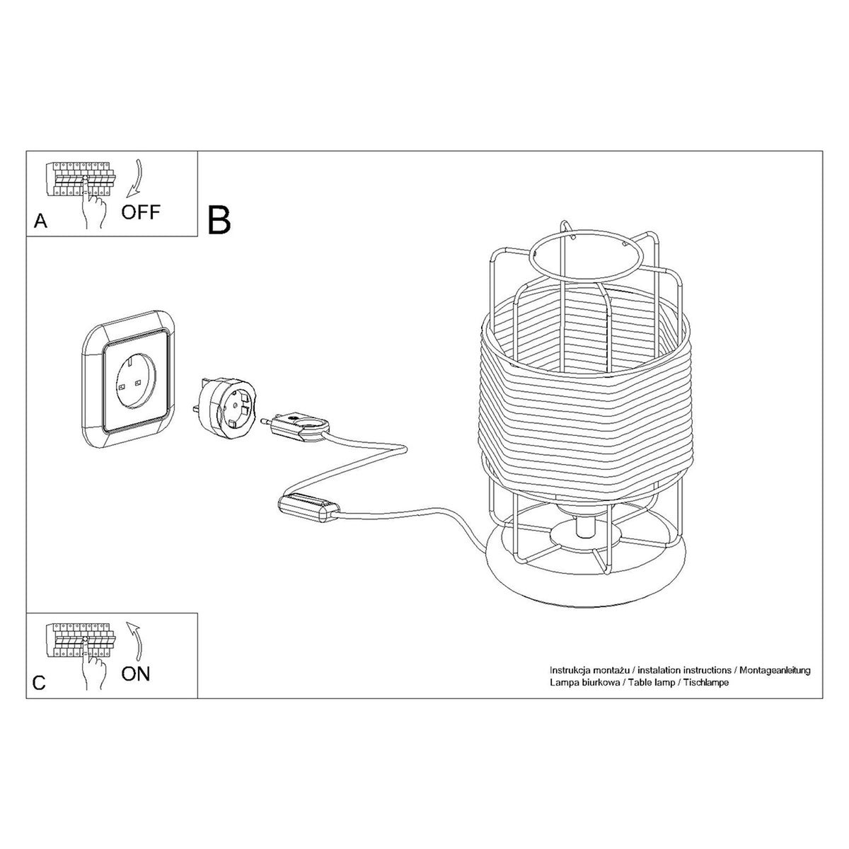 GIZUR bureaulamp
