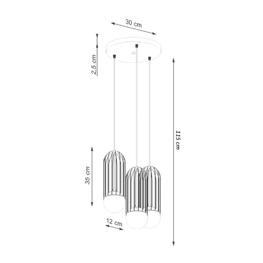 BRINA 3P hanglamp