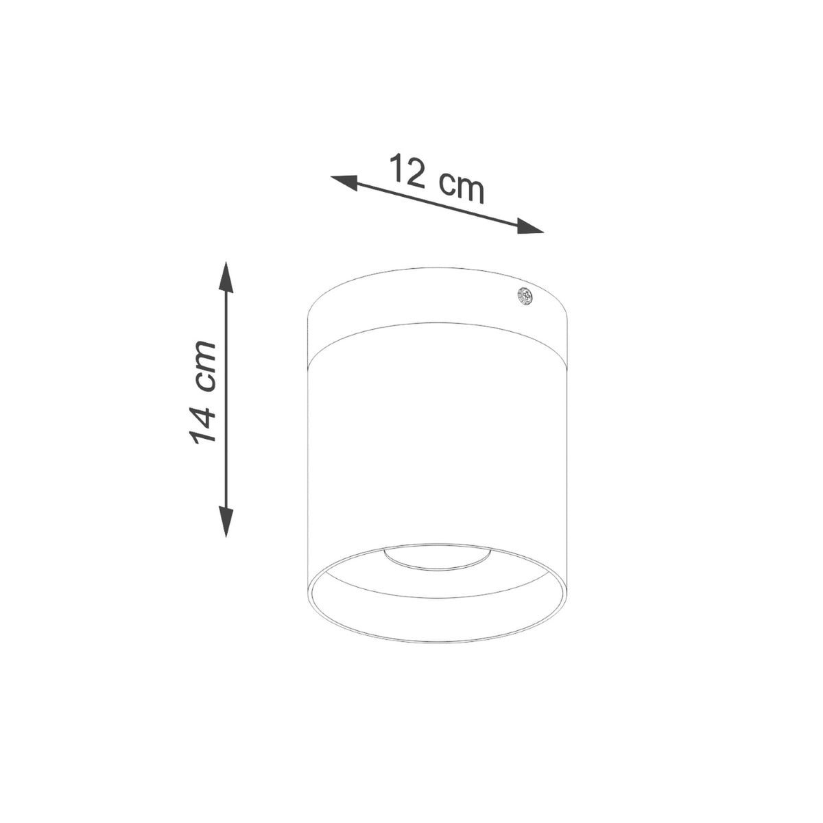 RIF plafondlamp wit